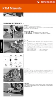 Manuals for KTM android App screenshot 0